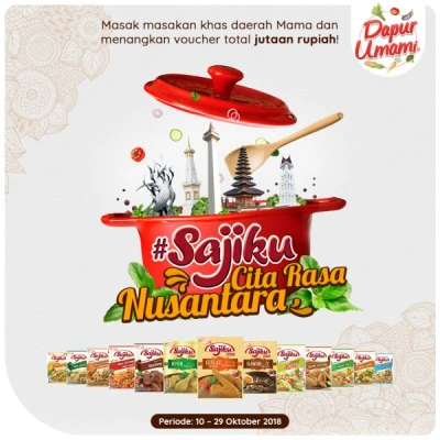 Ayo Ikutan #SajikuCitaRasa Nusantara dan menangkan hadiahnya!
